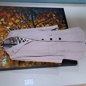 Light lavender thin spring coat